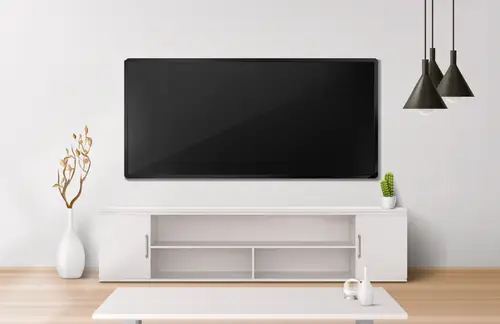 Jak vysoko má být televize na stěně