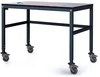 Antistatický pracovní stůl s kolečky 1200x800 mm, nastavitelné výšky