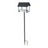 Antracitová kovová ptačí budka Esschert Design 126 cm