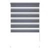 Antracitová roleta Zebra Silvalin 72,5x150 cm