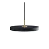 Antracitové LED závěsné svítidlo Asteria Mini 31 cm