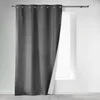 Antracitový termo závěs 140x260 cm Icemount