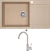 Aquastone QUADRA 90 a AQ 5561 Písková