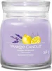 Aromatická svíčka Yankee Candle Signature ve skle - Střední velikost Lemon Lavender 368 g