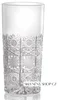 Aurum Crystal Broušené sklenice 350 ml, sada 6 ks