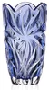 Aurum Crystal Váza Flora Blue 28 cm