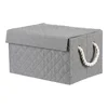 Autronic DT3003 GREY – látkový regálový box s uchy