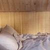 Bambusová ochranná rohož za postel – Přírodní barva, 90 x 300 cm
