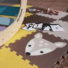 Barevná dětská podlaha Minideckfloor 16 dílů