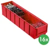 Barevný plastový skladovací box ShelfBox B 91x400x81 mm