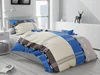 Bavlněné povlečení Daniela s modrým motivem