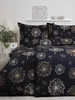 Bavlněné povlečení Pampelišky Černé