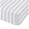 Bavlněné prostěradlo Bianca Check and Stripe 135x190 cm