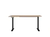 BELLARMINO Elektrický stůl 160x90 cm – levý, dub artisan