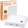 Berge LED Panel Čtvercový 170x170mm 12W Teplá Bílá