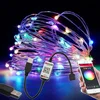 BERGE RGB LED řetěz 10 m s USB ovládáním