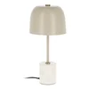 Béžová stolní lampa Alish