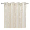 Béžová záclona Relief Arch 140x260 cm