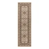 Béžový orientální běhoun Nouristan Parun Tabriz 80x250 cm
