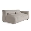 Béžový pravý rohový modul pohovky Flex Felix