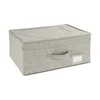 Béžový úložný box Wenko Balance 44x33 cm