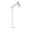 Bílá stojací lampa Jovik od Kave Home