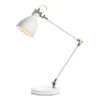 Bílá stolní lampa Markslöjd House