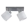Bílé stropní svítidlo Trio Spot Tommy pro 2 žárovky