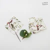 Bílé vánoční podtácky 4 ks Linen Tales