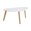 Bílý konferenční stolek Bonami Essentials Skandinavian, 84,5 cm