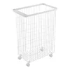 Bílý kovový koš na prádlo 55 l Tower – Yamazaki