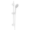 Bílý nerezový sprchový set Watersaving 70 cm – Wenko