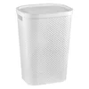 Bílý plastový koš na prádlo 60 l Infinity Curver