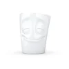 Bílý porcelánový hrnek s ouškem 350 ml