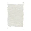 Bílý ručně tkaný vlněný koberec 170x240 cm Enkang Ivory