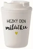 Bílý termohrnek 300 ml s vtipným motivem