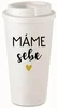 Bílý termohrnek MÁME SEBE 475 ml