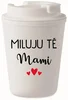 Bílý termohrnek MILUJU TĚ MAMI 300 ml