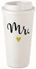 Bílý termohrnek MR. 475 ml
