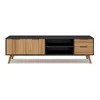 Borovicový TV stolek Lavis 180x53 cm