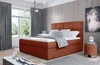Boxspring BARBARIO 04 180x200 – červená látka