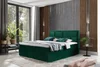 Boxspring BARBARIO 09 160x200 zelená látka