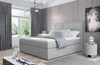 Boxspring BARBARIO 19 180x200 – světle šedá