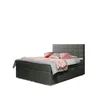 Boxspring HIRSUTA 03 140x200 cm – světle šedá Sawana 21