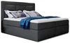 Boxspring Korbela 08 180x200 cm – tmavě šedá látka