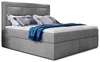 Boxspring Korbela 13 180x200 – světle šedá látka