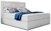 Boxspring Korbela 140x200 – bílá ekokůže