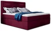 Boxspring KORBELA 17 180x200 vínově červená