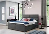 Boxspring PILANSI 13 160×200 cm, tmavě šedá Sawana 05
