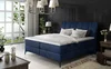 Boxspring PLANIFLORA 17 180x200 – modrá látka